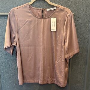Aritzia Women's Pink Top